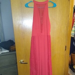 Express Red Cocktail Dress